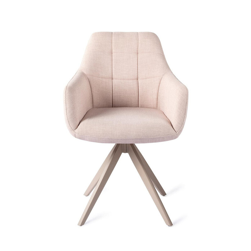 Jesper Home Noto Petal Pink Eetkamerstoel - Turn Beige