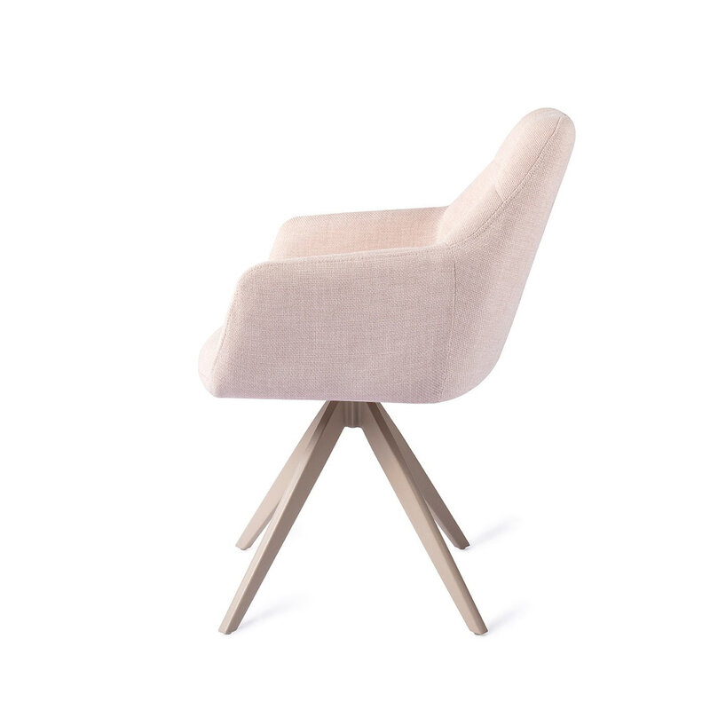Jesper Home Noto Petal Pink Eetkamerstoel - Turn Beige