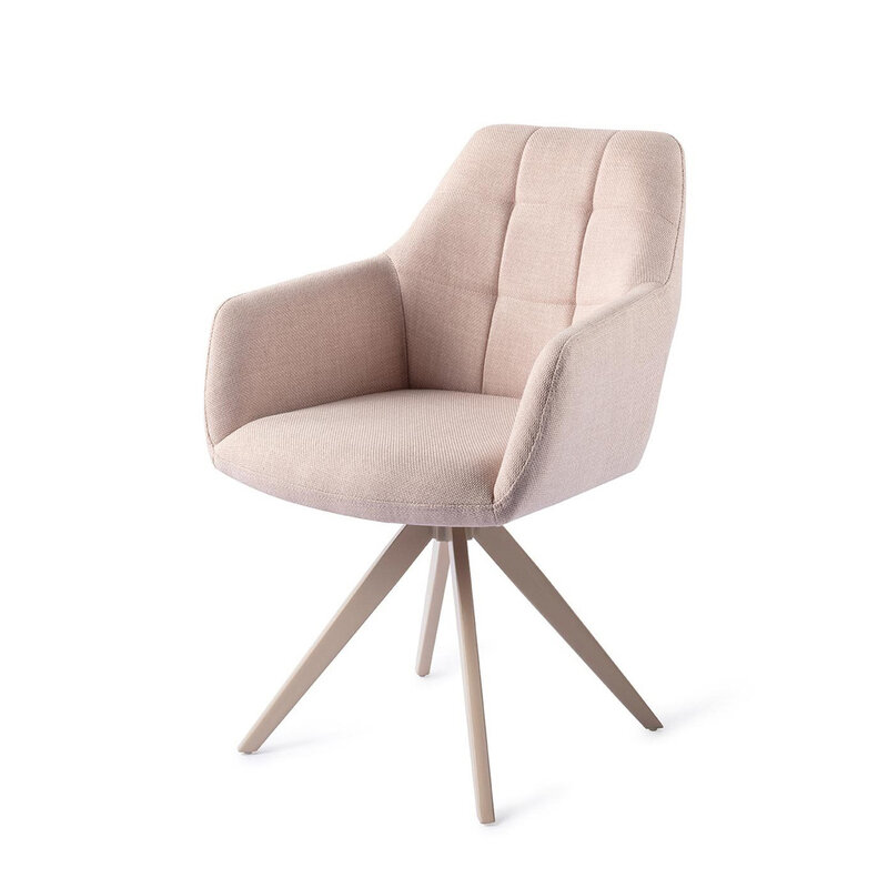 Jesper Home Noto Petal Pink Eetkamerstoel - Turn Beige