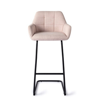 Jesper Home Noto Petal Pink Barkruk - Arch Black (H)