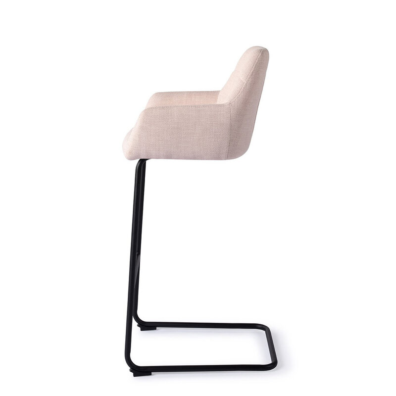 Jesper Home Noto Petal Pink Barkruk - Arch Black (H)