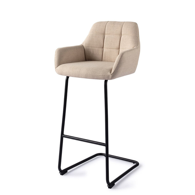 Jesper Home Noto Overnight Oats Barkruk - Arch Black (H)