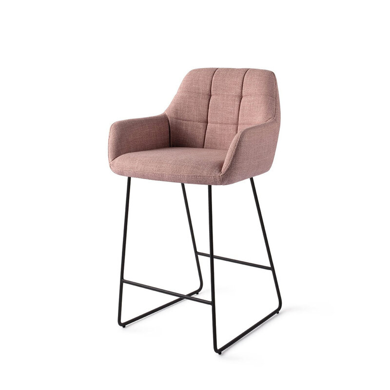 Jesper Home Noto Vintage Rose Barkruk - Slide Black (L)