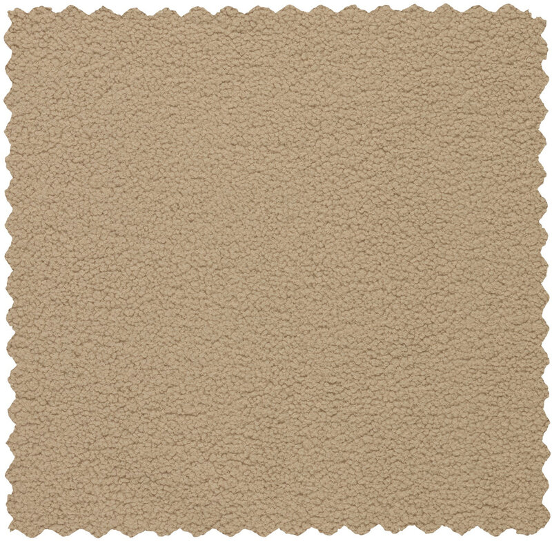 WOOOD-collectie Rocco Hocker Teddy Zand