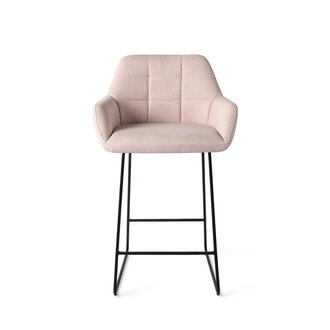 Jesper Home Noto Petal Pink Barkruk - Slide Black (L) Jesper Home Noto Petal Pink Barkruk - Slide Black (L)