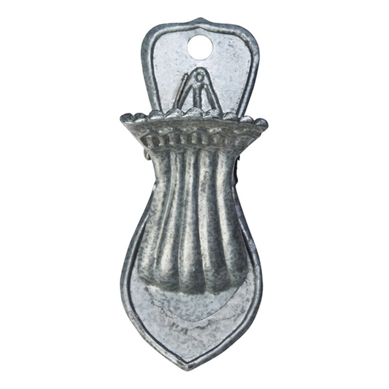 Madam Stoltz-collectie Iron clip Zinc