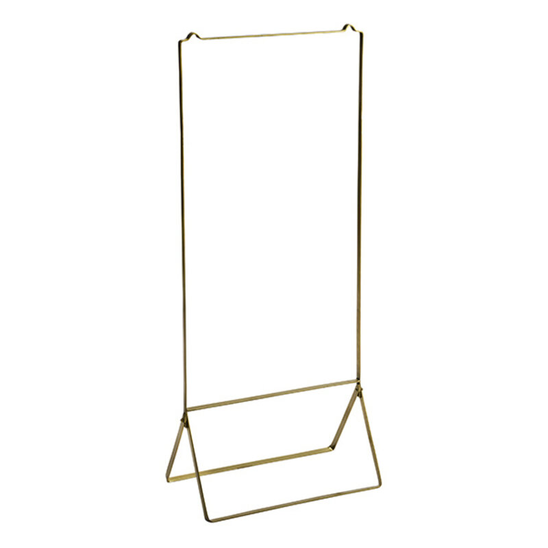 Madam Stoltz-collectie Metalen rek Antiek messing