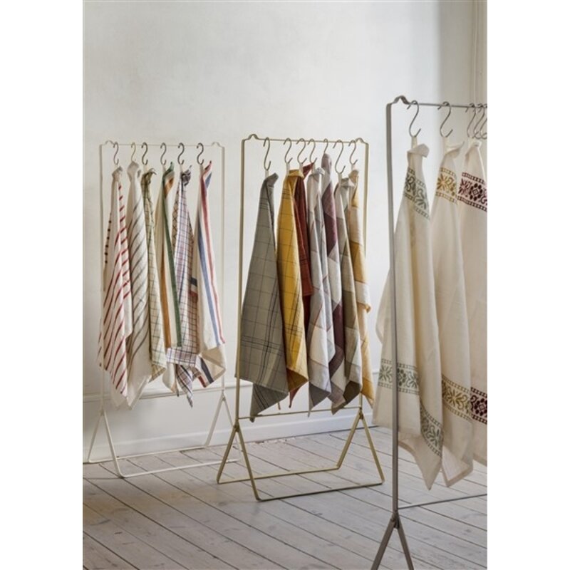Madam Stoltz-collectie Iron rack Ant.brass
