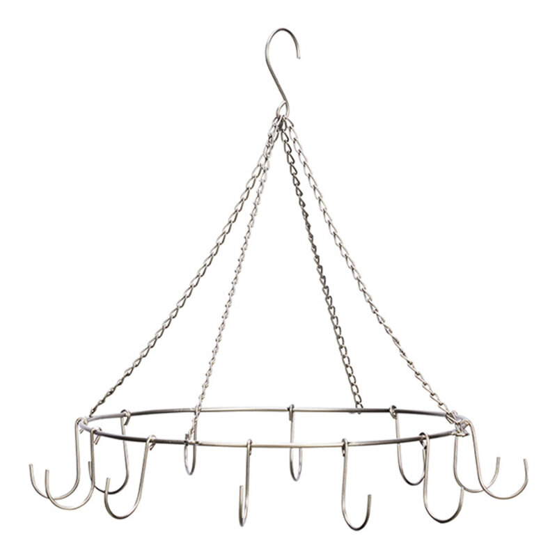 Madam Stoltz-collectie Metalen haakhanger Staal