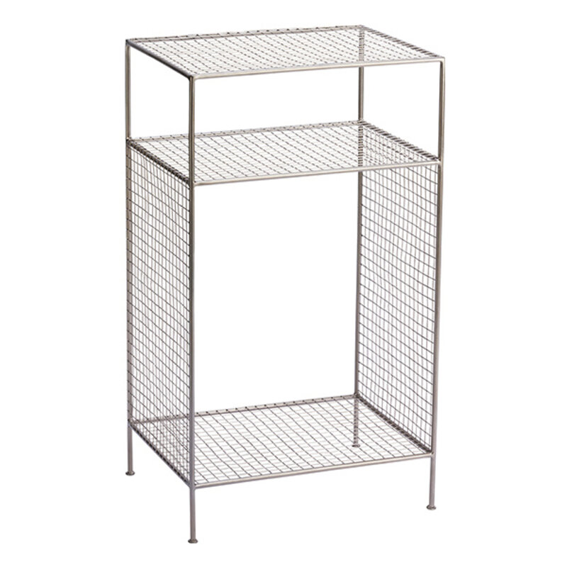 Madam Stoltz-collectie Standing iron shelf Steel