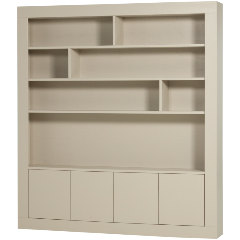WOOOD-collectie Wallcover Wall Cabinet 210 cm Pine Dust [FSC]