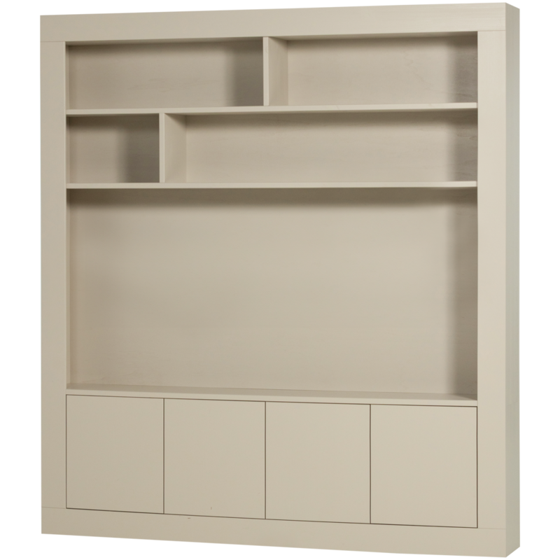 WOOOD-collectie Wallcover Wall Cabinet 210 cm Pine Dust [FSC]
