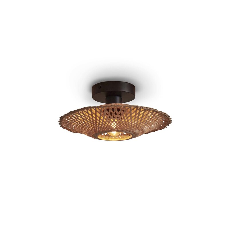 Good&Mojo-collectie Ceiling lamp Kalimantan XS bamboo dia.30x8cm. natural - Copy