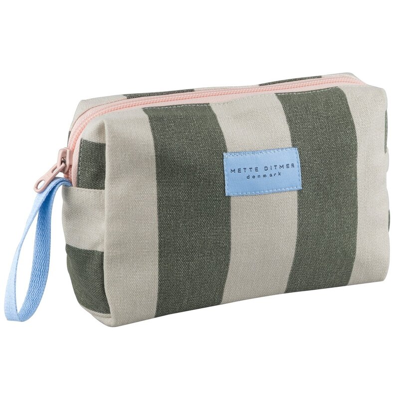 Mette Ditmer-collectie BRING-IT toilettas Donker olijf