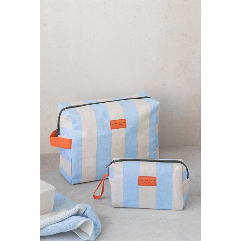 Mette Ditmer-collectie BRING-IT beautytas Lichtblauw