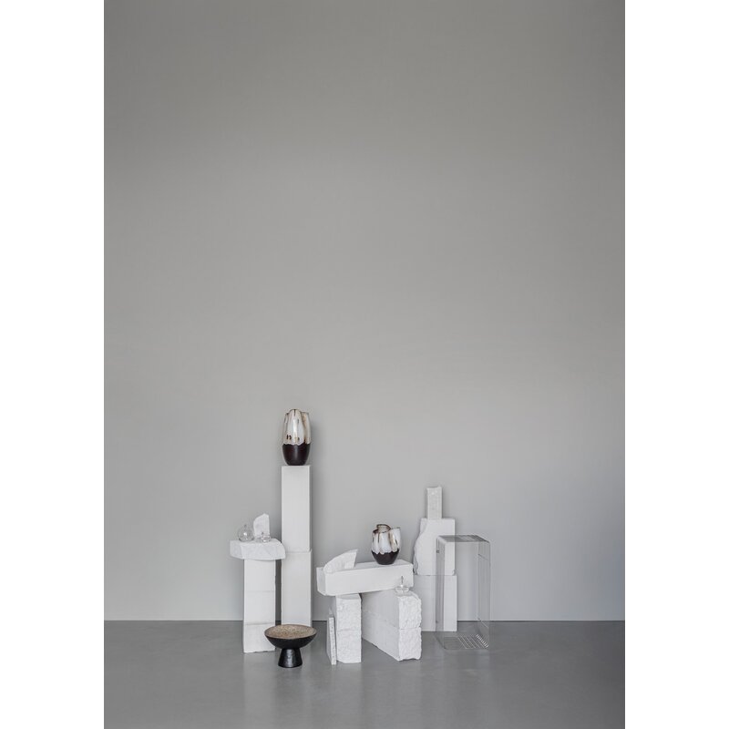 Mette Ditmer-collectie BY HAND curve vase small