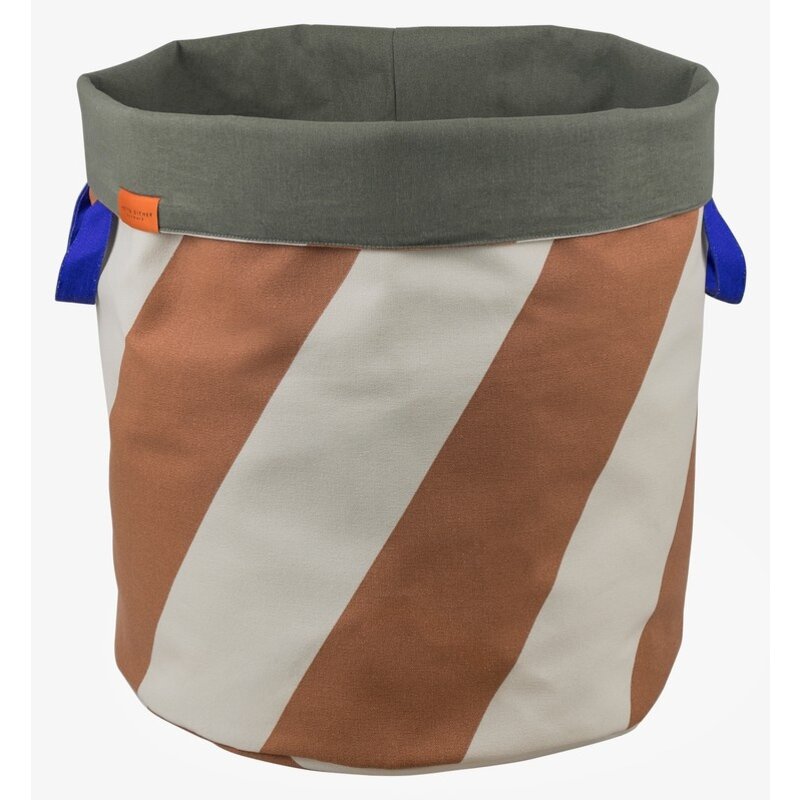 Mette Ditmer-collectie DIAGONAL wasmand brick / Zand