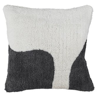 Mette Ditmer FIGURA getufte kussenhoes Off white