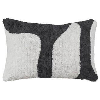 Mette Ditmer FIGURA getufte kussenhoes Off white