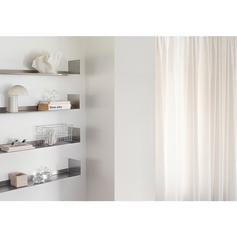 Mette Ditmer-collectie FLOAT wandplank Staal