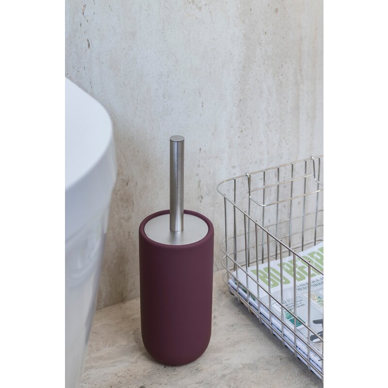 Mette Ditmer-collectie LOTUS PLAY toiletborstelhouder (2 handgrepen) Wijnrood