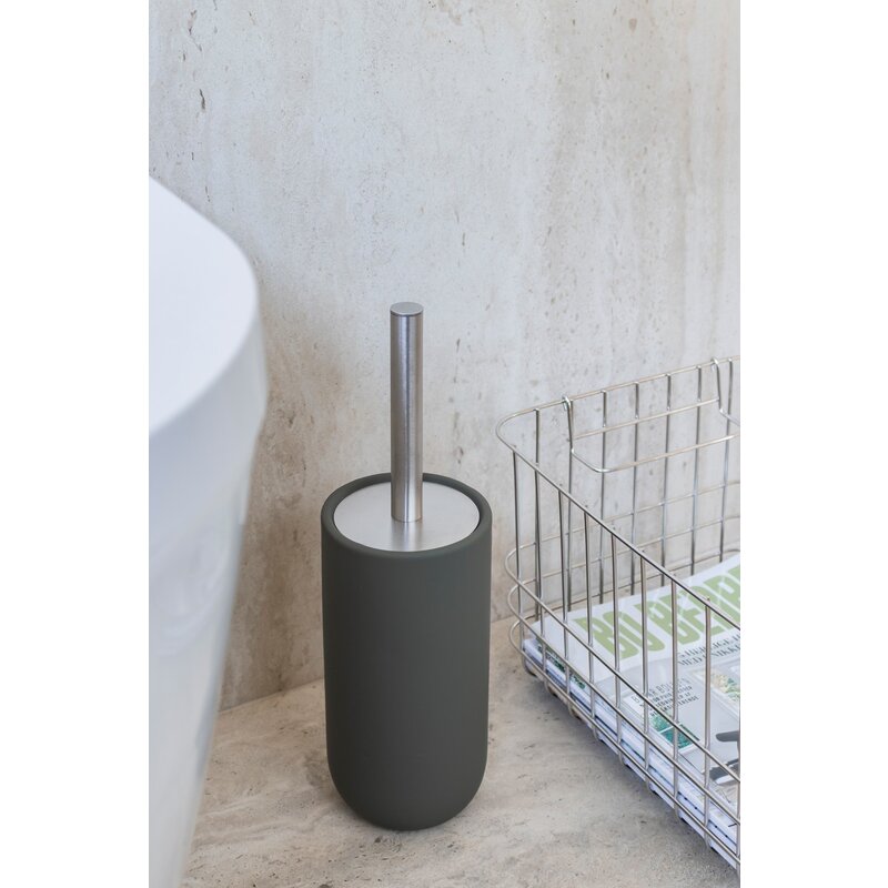 Mette Ditmer-collectie LOTUS PLAY toiletborstelhouder (2 handgrepen) Donkere olijf