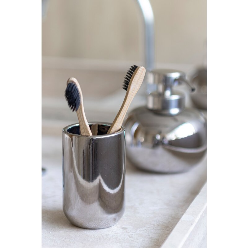 Mette Ditmer-collectie LOTUS tandenborstelhouder Chroom