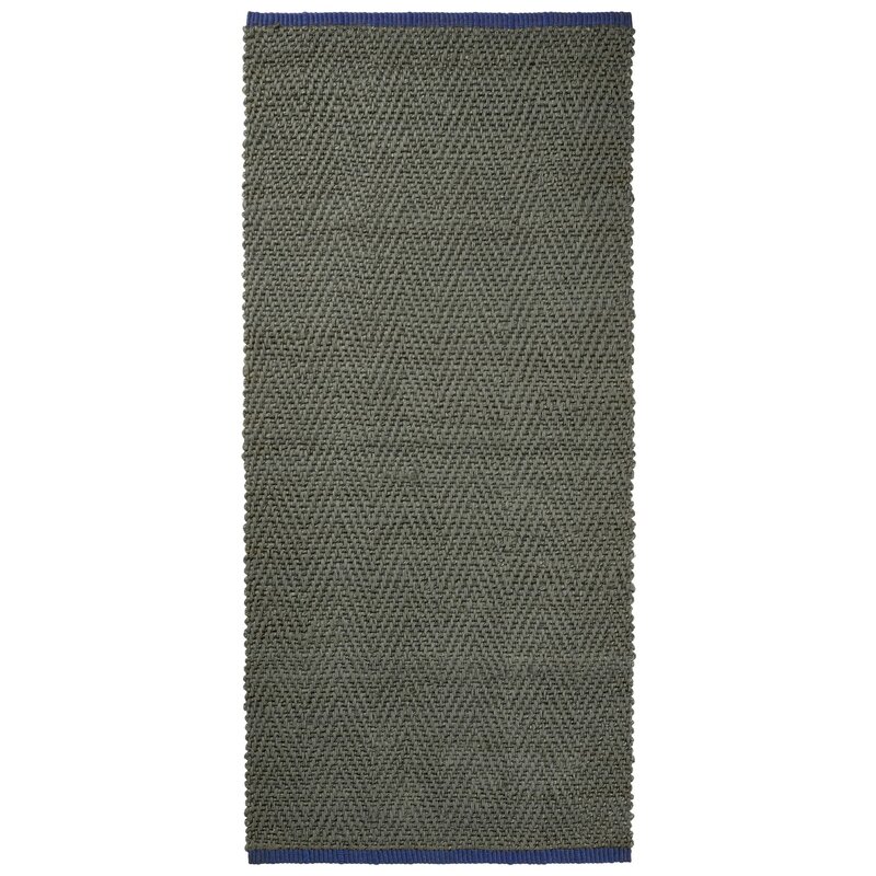 Mette Ditmer-collectie NOTES loper klein Donker olijf