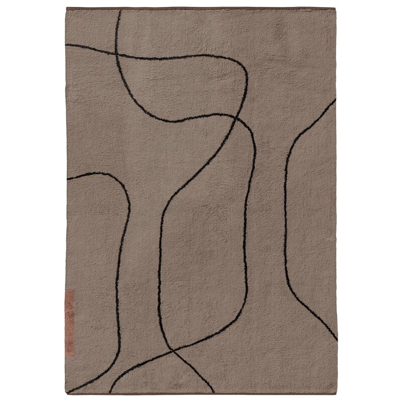 Mette Ditmer-collectie SHADOW vloerkleed x-large Bruin