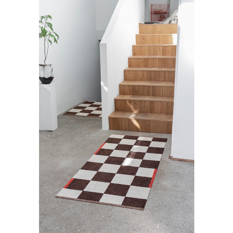 Mette Ditmer-collectie SQUARE all-round mat groot Bruin