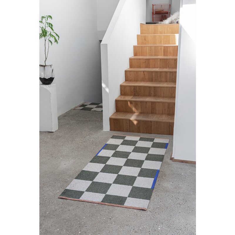 Mette Ditmer-collectie SQUARE all-round mat groot Donker olijf