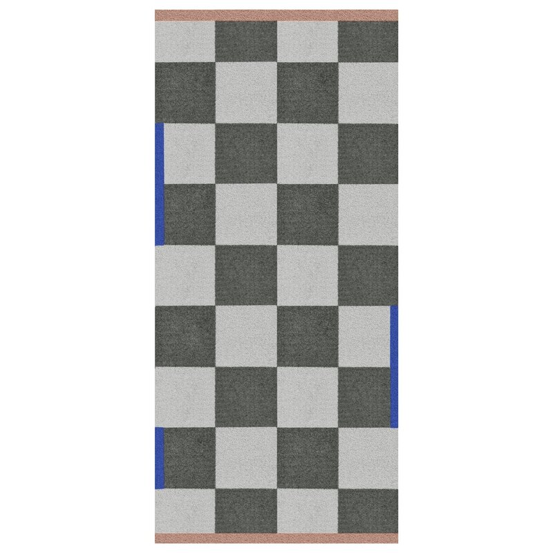 Mette Ditmer-collectie SQUARE all-round mat groot Donker olijf