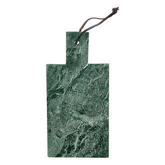 Madam Stoltz Marble chopping board Dark green