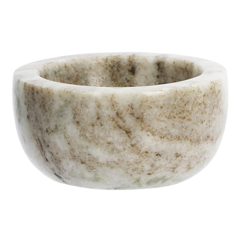 Madam Stoltz-collectie Marmeren kom Beige