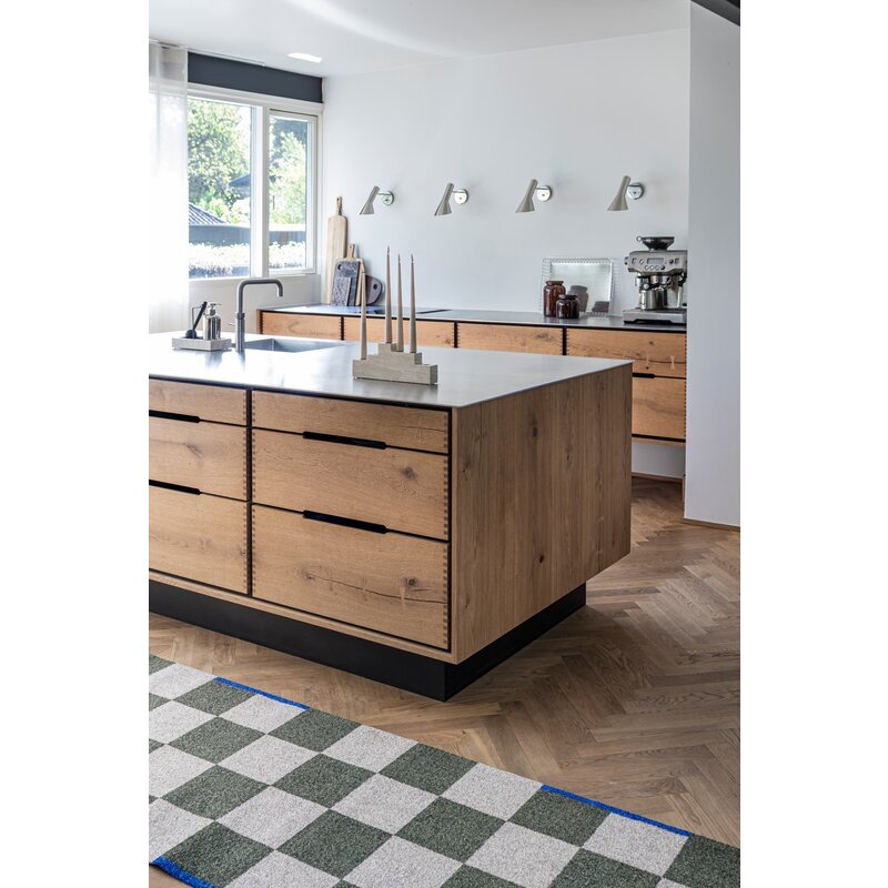 Mette Ditmer-collectie SQUARE all-round loper Donker olijf