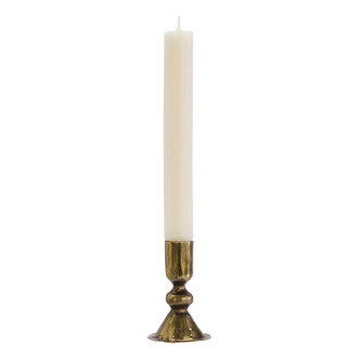 Madam Stoltz Iron candle holder Ant.brass