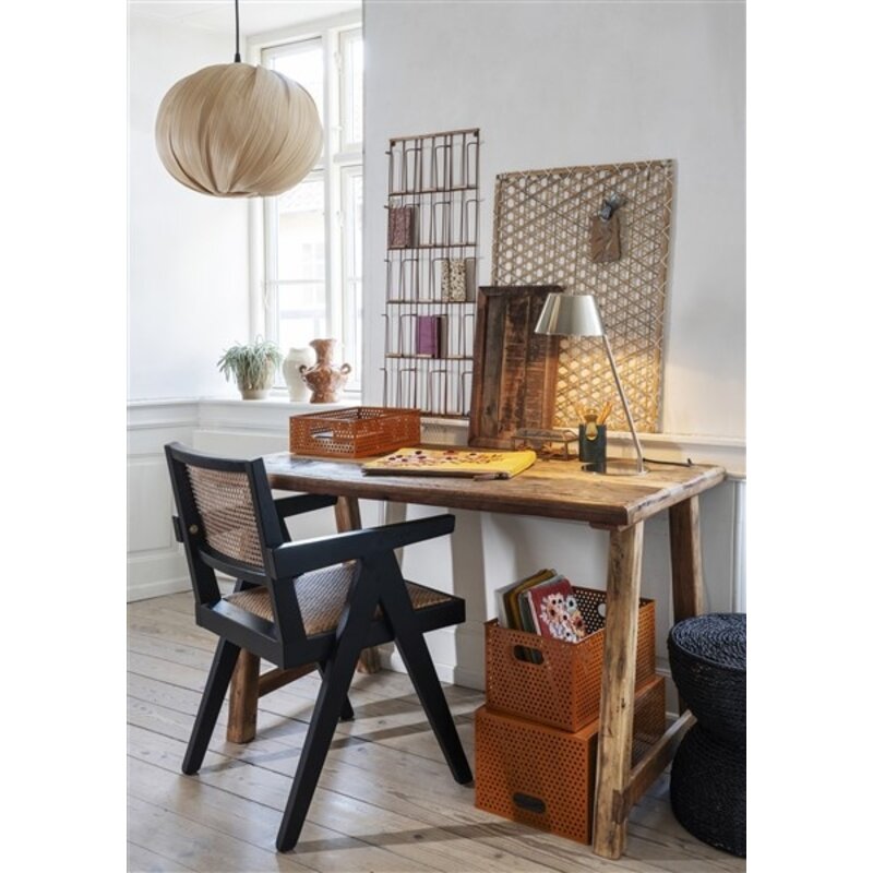 Madam Stoltz-collectie Glazen doos Helder, antiek messing