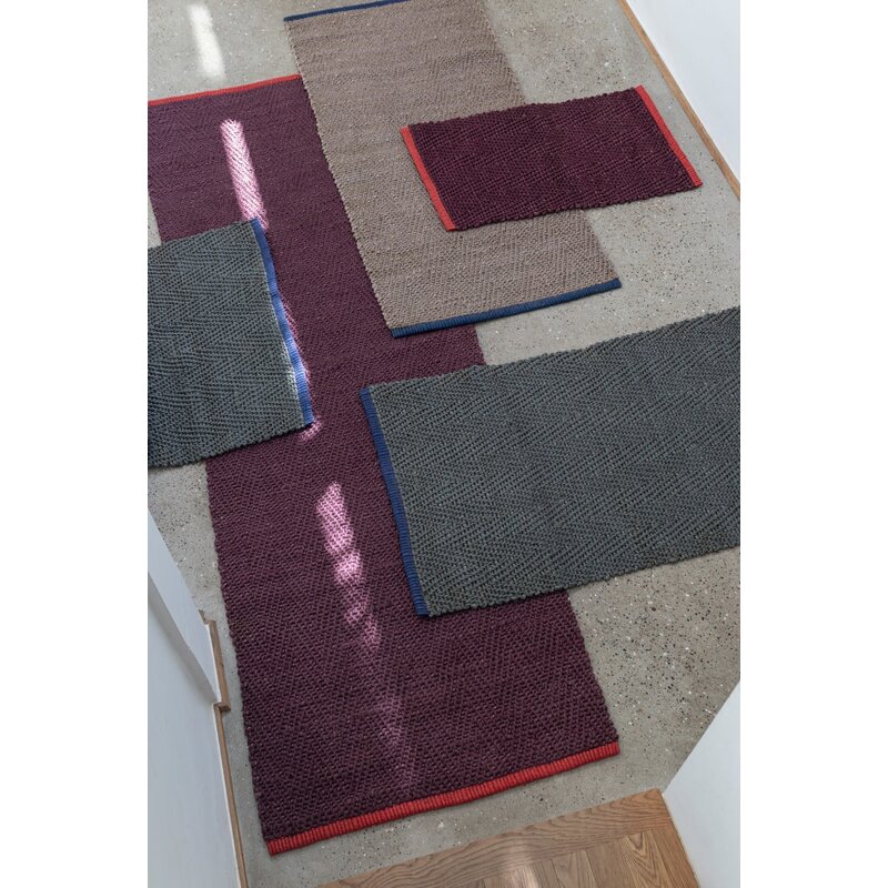 Mette Ditmer-collectie NOTES mat Wijnrood
