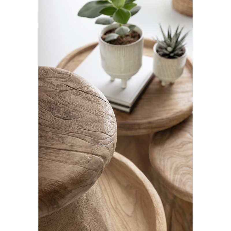 MUST Living-collectie Antiek bijzettafel Tambora