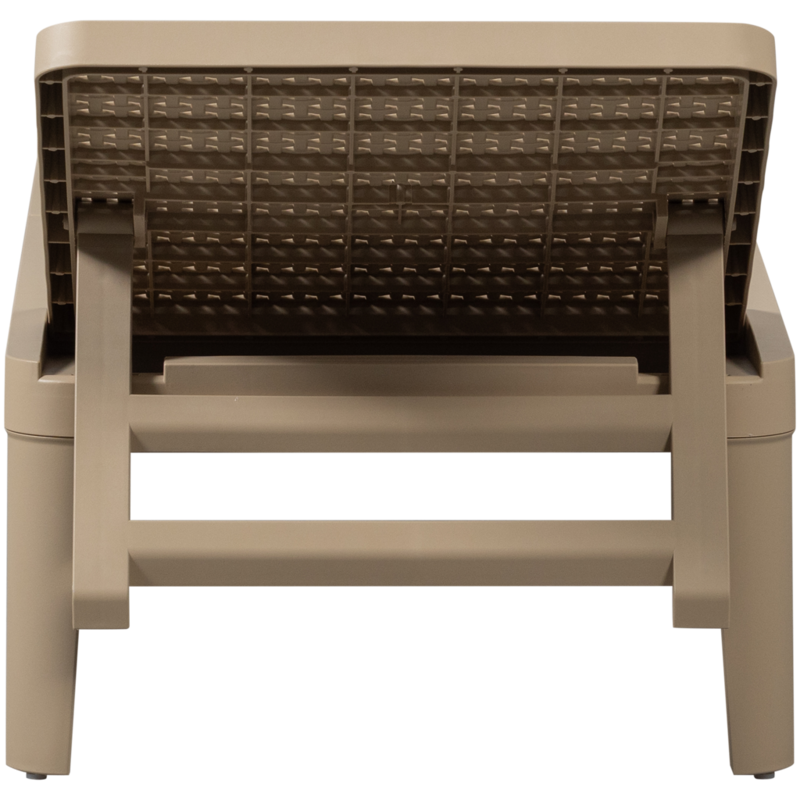 WOOOD-collectie JINTE LIGBED TUIN KUNSTSTOF ZAND