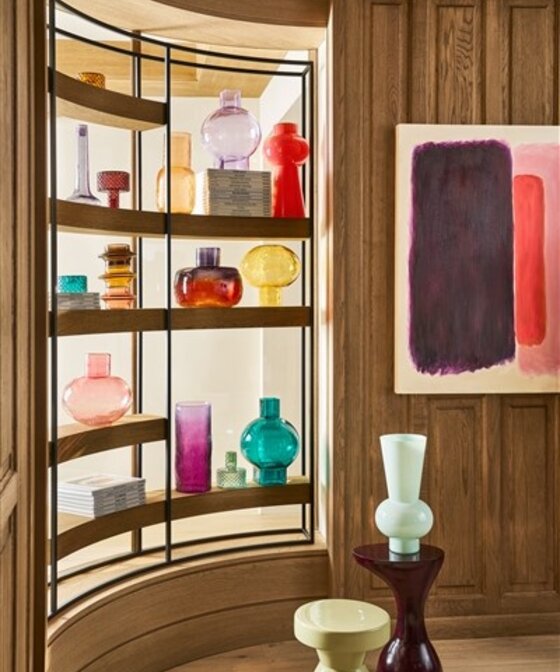 Colourful interior