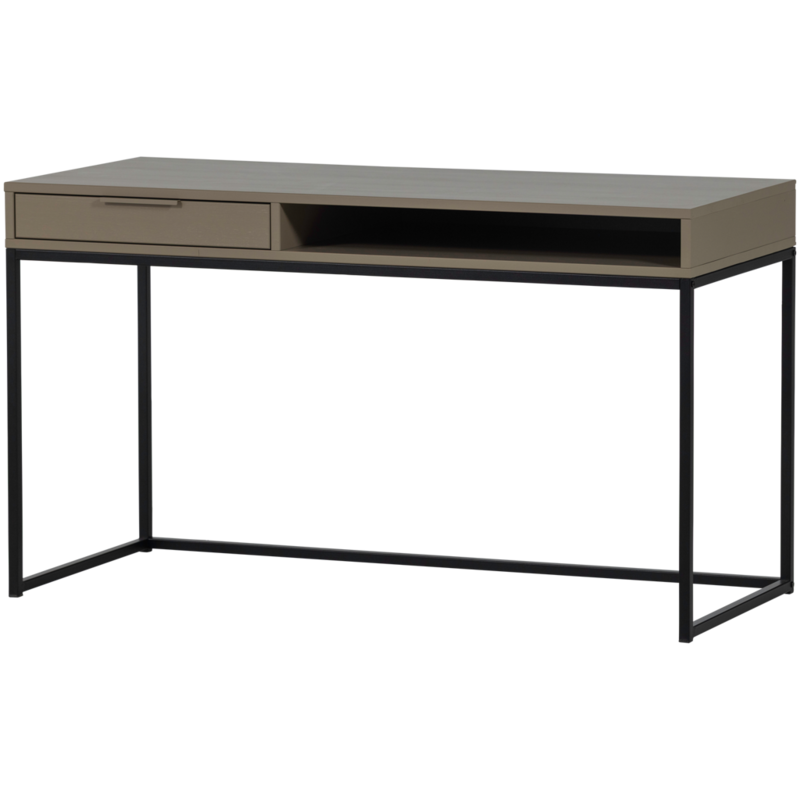 WOOOD-collectie Nore Bureau Grenen Mud [Fsc]