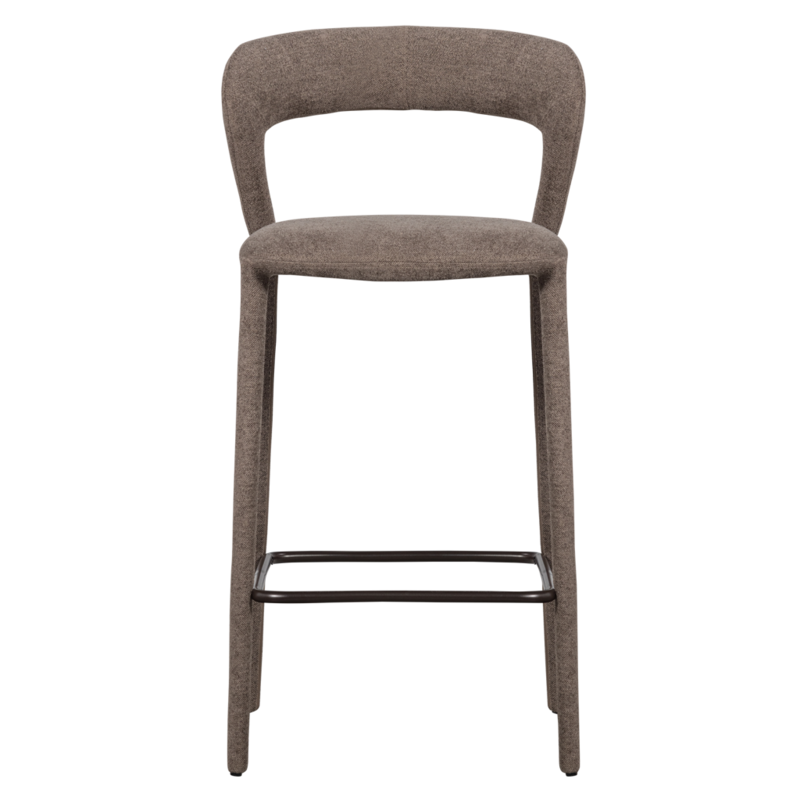 WOOOD-collectie Noble Barstoel Taupe