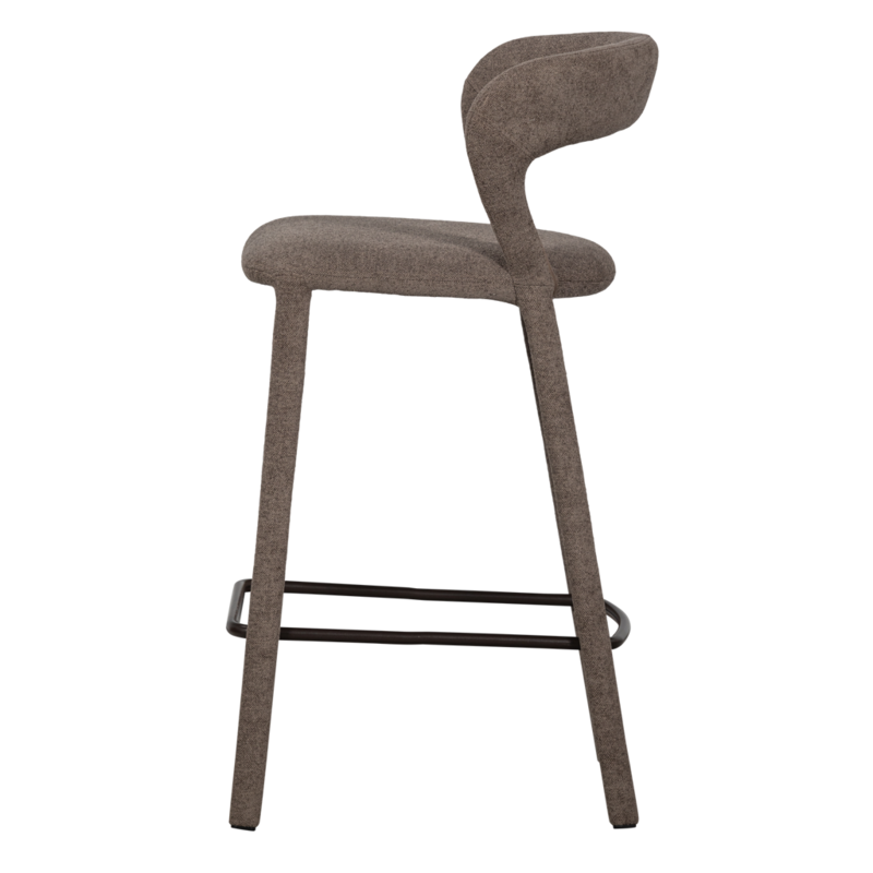 WOOOD-collectie Noble Bar Stool Taupe