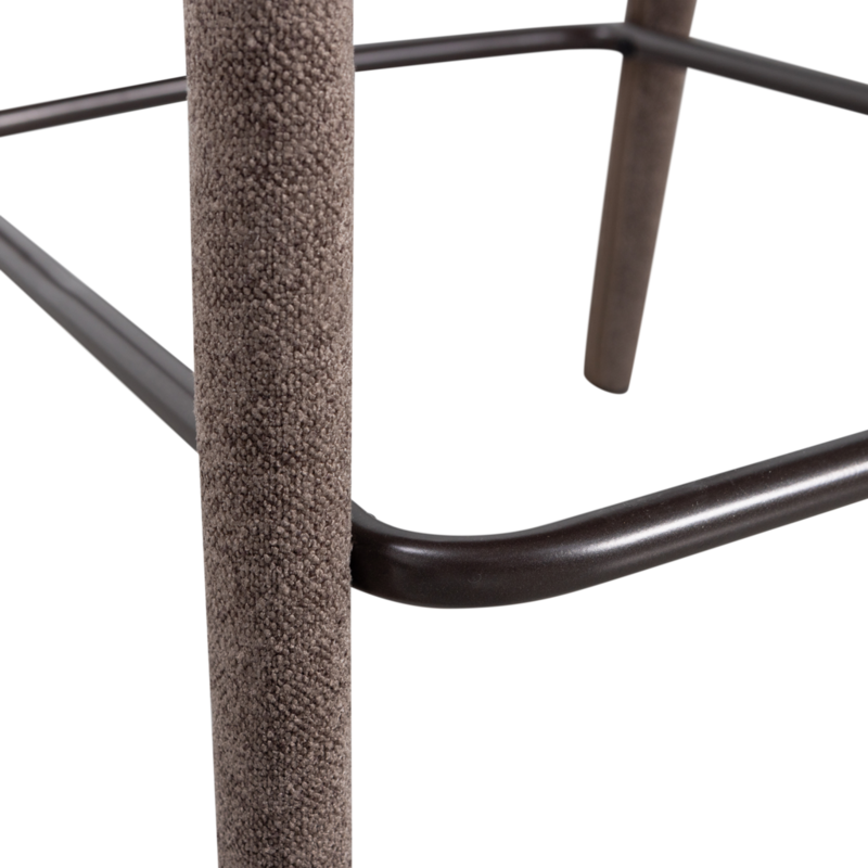WOOOD-collectie Noble Barstoel Taupe