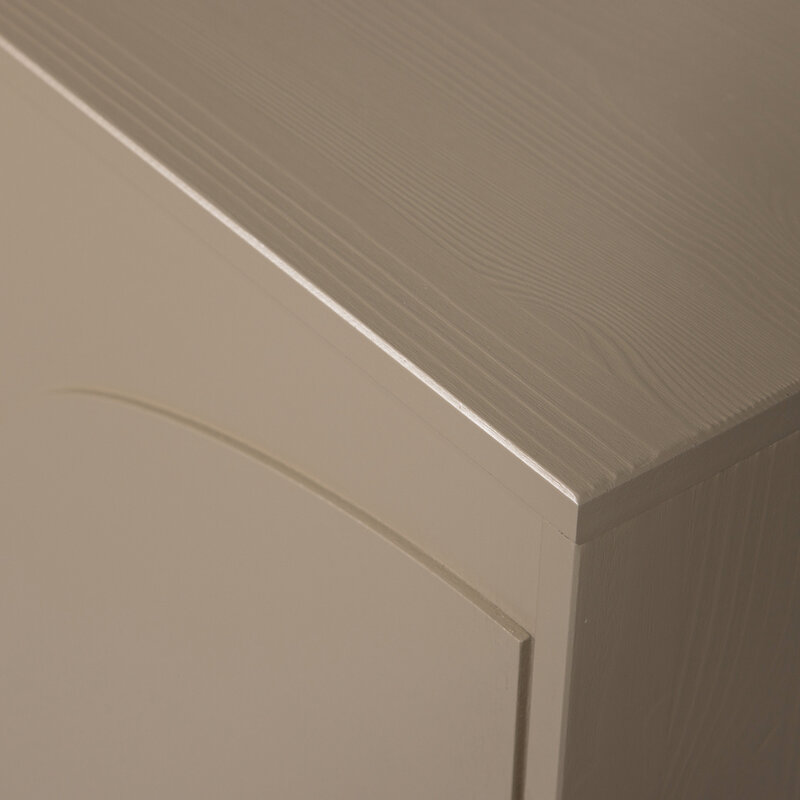 WOOOD-collectie Cadiz Opbergkast Grenen Mud [Fsc]