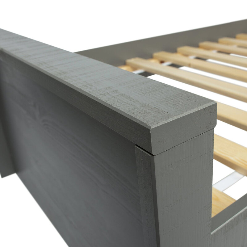 WOOOD-collectie Morris Bed Pine Clay 90X200 Cm Excl. Slatted Base [Fsc]