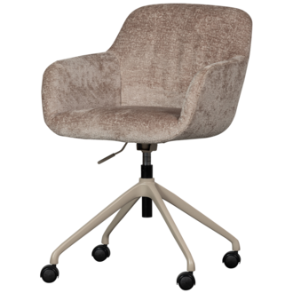 WOOOD Morros Bureaustoel Taupe