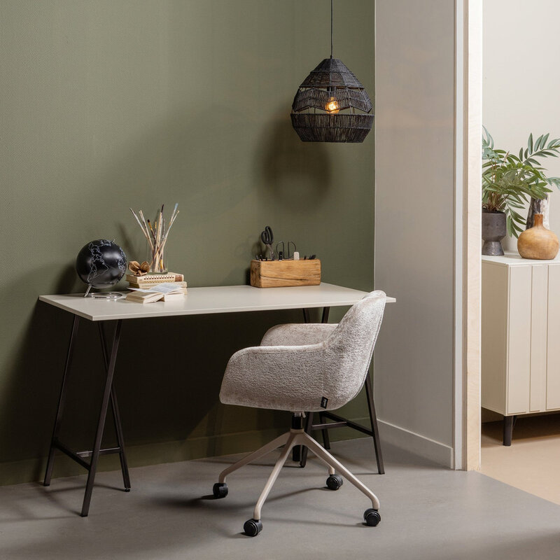 WOOOD-collectie Morros Bureaustoel Taupe