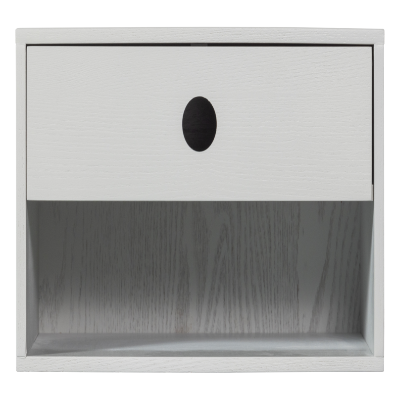 WOOOD-collectie Nancy Hanging Bedside Table Mist